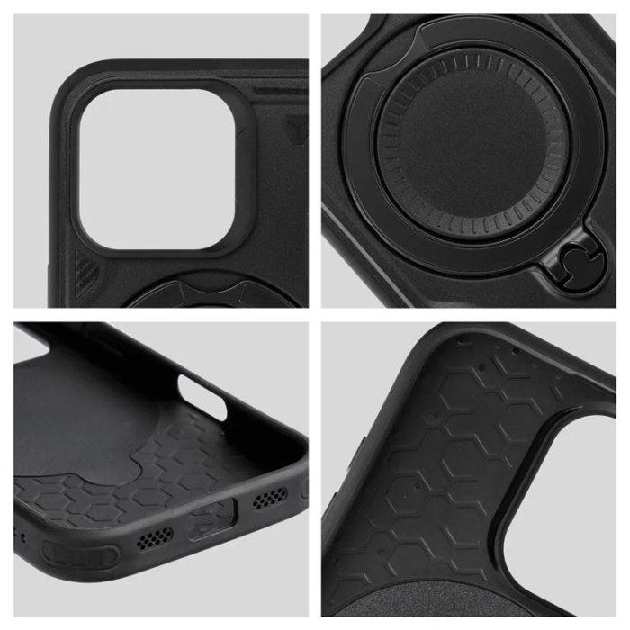 OEM - iPhone 12/13 Pro Max Mobilskal Frost Armor - Svart