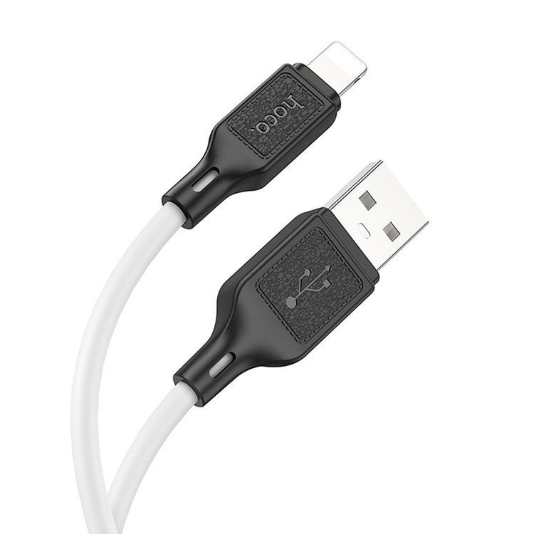 HOCO USB-A Till Lightning 1m Kabel 2.4A X90 - Vit | 3541 | AlltMobil