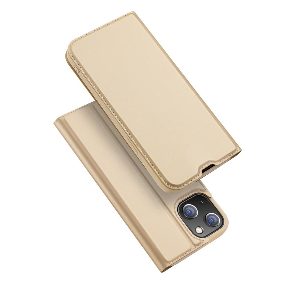 Dux Ducis Skin Series Plånboksfodral iPhone 13 Mini - Gold | 2353 | AlltMobil