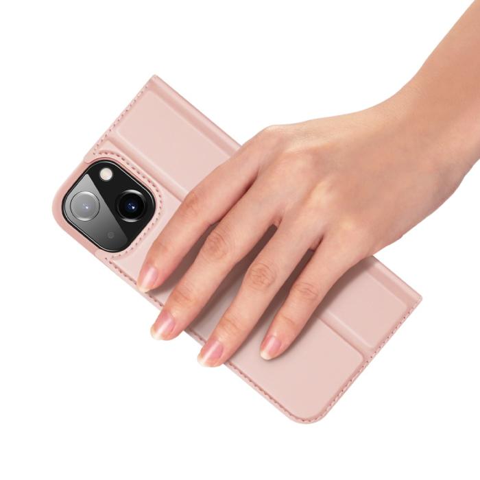 Dux Ducis - Dux Ducis Skin Series Plånboksfodral iPhone 13 Mini - Rose Gold