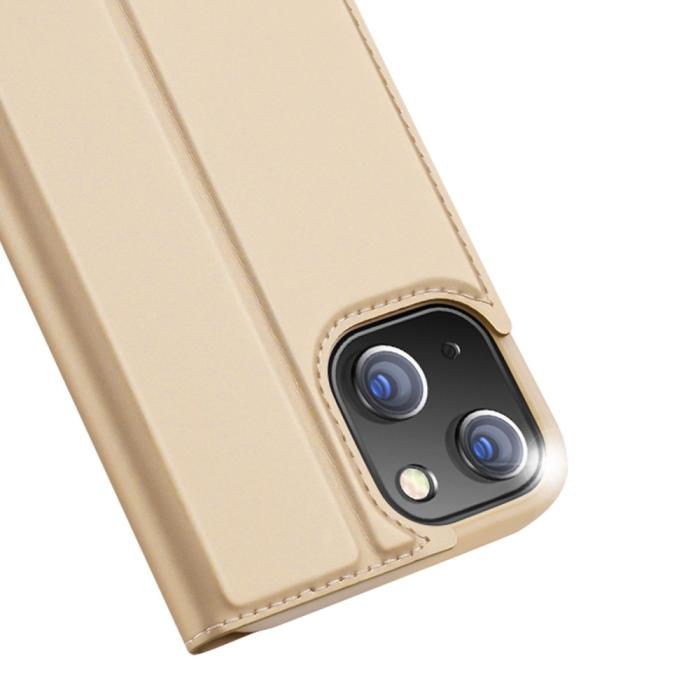 Dux Ducis - Dux Ducis Skin Series Plånboksfodral iPhone 13 Mini - Gold