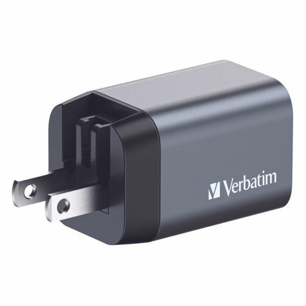 Verbatim Snabbladdare 35W GaN USB-C USB-A EU/UK/US - Svart | 505295 | AlltMobil