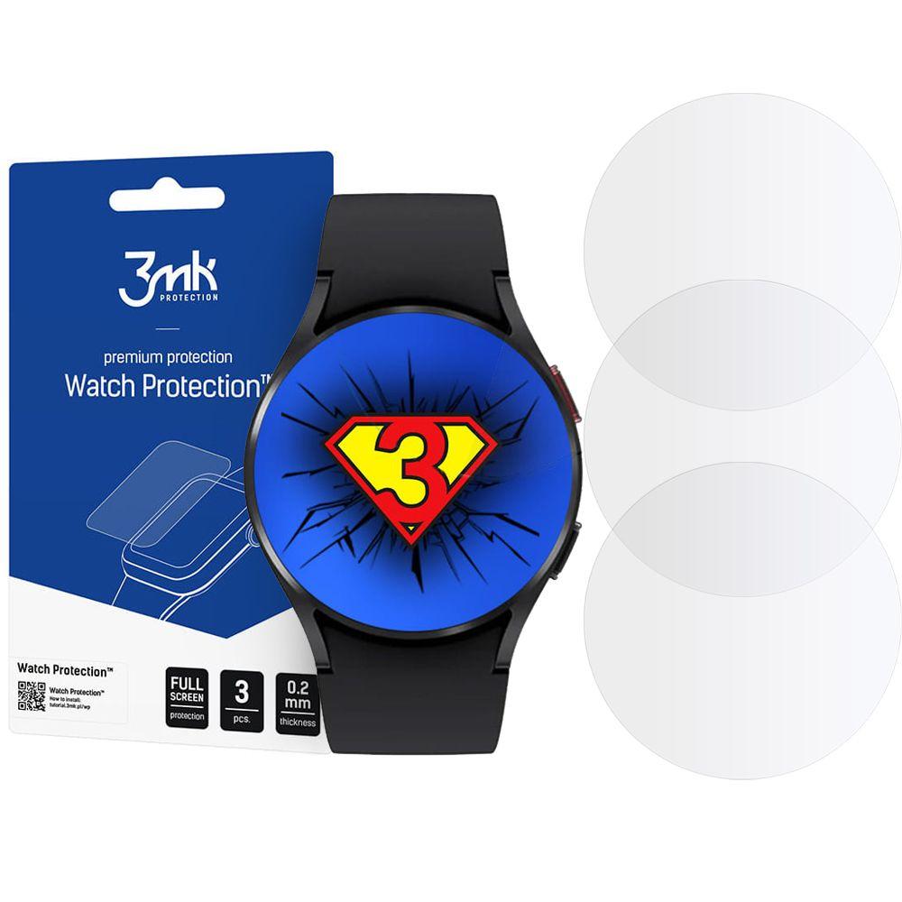 3MK Galaxy Watch 4 44 mm Hybrid Okrossbart Glas FlexibleGlass | 5468 | AlltMobil