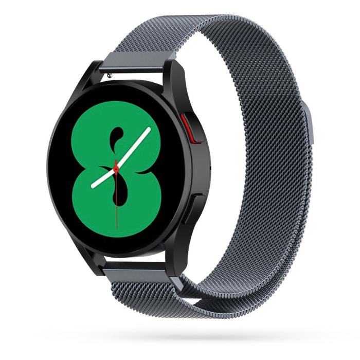 UTGATT5 - Milaneseband Galaxy Watch 4/5/5 Pro 40/42/44/45/46 mm Grå