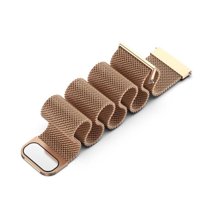 UTGATT5 - Tech-Protect Milaneseband Samsung Galaxy Watch 4 40/42/44/46 mm Guld