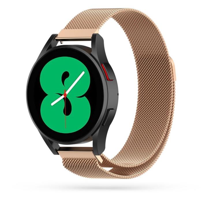 UTGATT5 - Tech-Protect Milaneseband Samsung Galaxy Watch 4 40/42/44/46 mm Guld