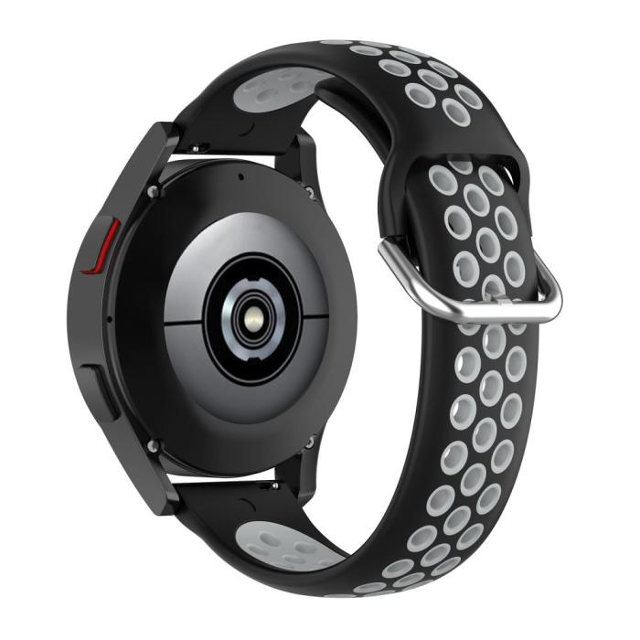 Tech-Protect - Softband Samsung Galaxy Watch 4/5/5 Pro 40/42/44/45/46 mm Svart/Grå