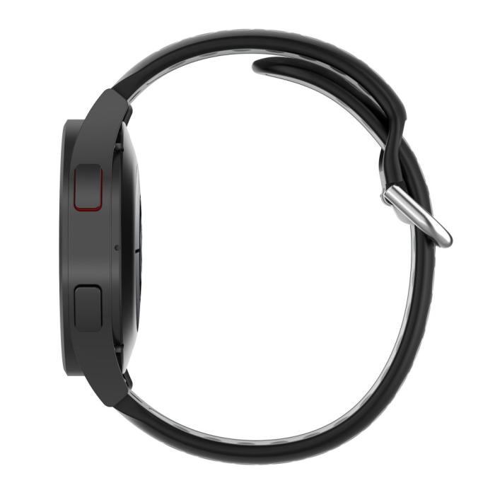 Tech-Protect - Softband Samsung Galaxy Watch 4/5/5 Pro 40/42/44/45/46 mm Svart/Grå