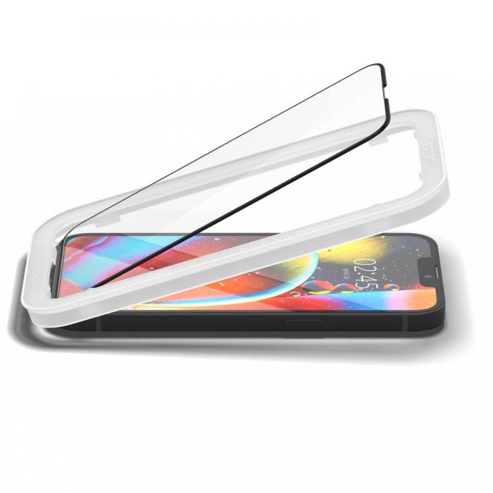 UTGATT1 - Spigen ALM Härdat glas FC iPhone 13 Mini