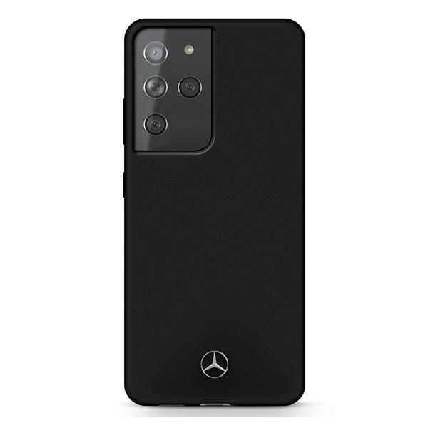 Mercedes Mobilskal Galaxy S21 Ultra Silicone Line - Svart | 2353 | AlltMobil