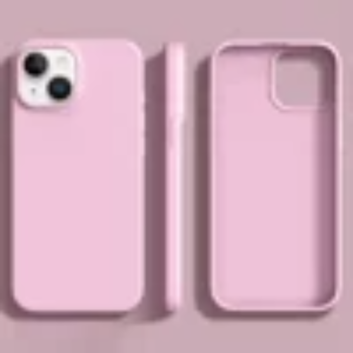 A-One Brand - Mobilskal till iPhone 15 Ultra Thin Silikon - Sakura Rosa