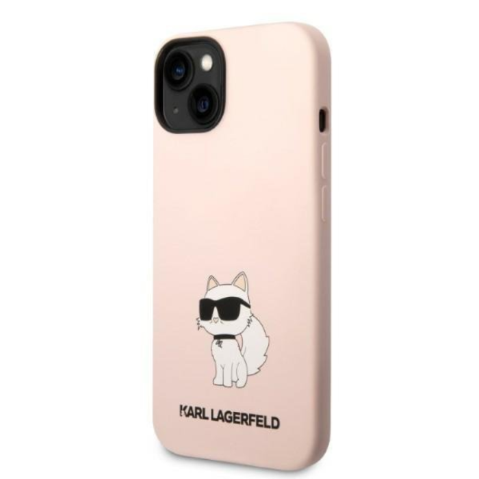 KARL LAGERFELD - Karl Lagerfeld iPhone 14 Plus Mobilskal Silicone Choupette