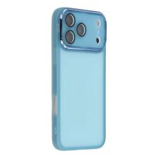 A-One Brand - iPhone 17 Pro Mobilskal Electroplated Kameraram - Transparent Blå