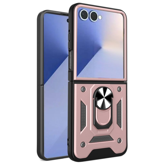 A-One Brand - Galaxy Z Flip 7 Mobilskal Kickstand - Rosaguld