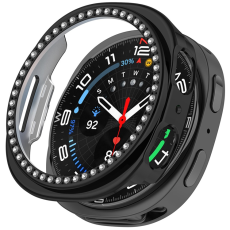 A-One Brand - Galaxy Watch 8 (44mm) Skal Rhinestone Decor Hollow