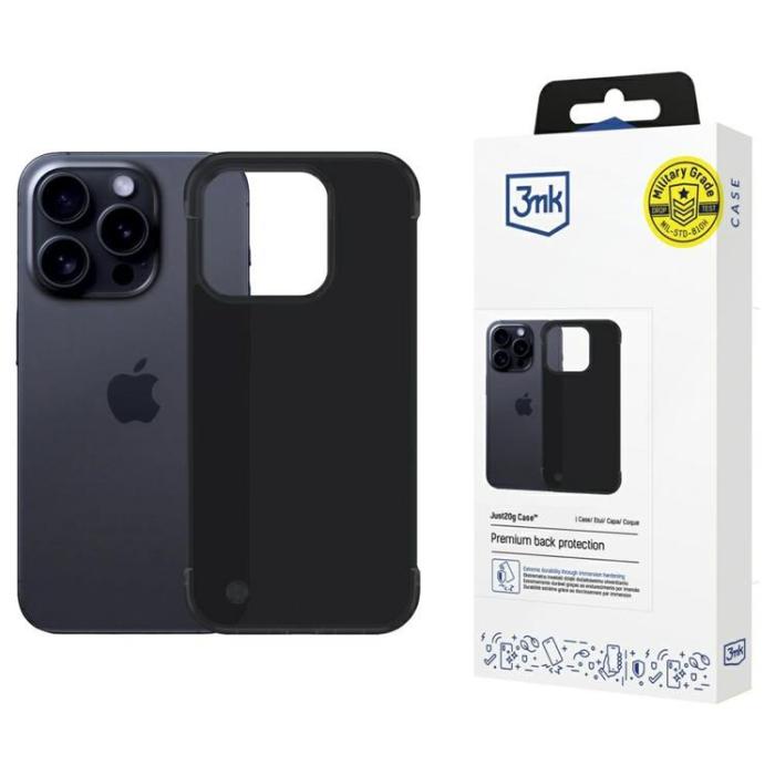 3MK - 3MK iPhone 13 Pro Mobilskal Matt Just20g - Svart
