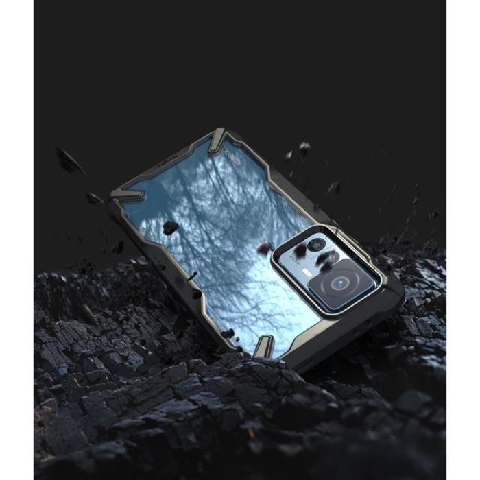 UTGATT1 - Ringke Xiaomi 12T/12T Pro Skal Fusion X - Svart