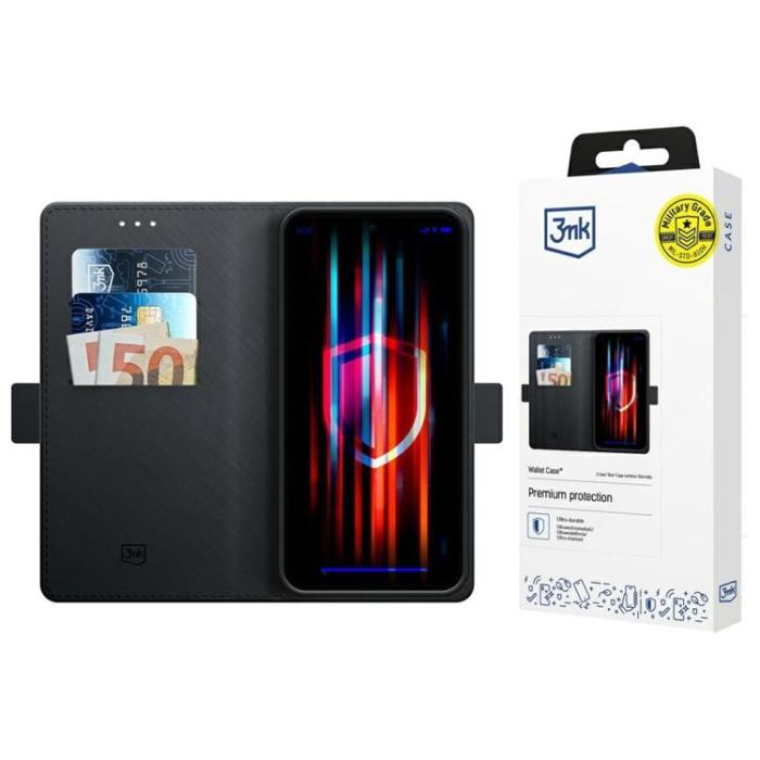 3MK - 3MK iPhone 17 Pro Plånboksfodal - Svart