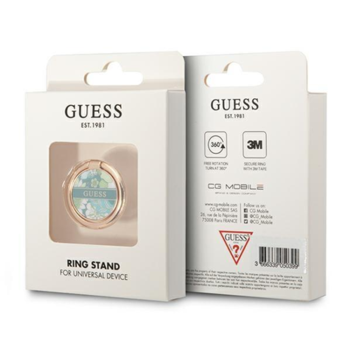 Guess - Guess Ring Ställ Flower Collection - Grön