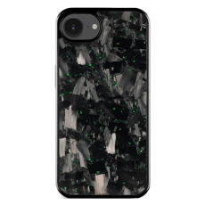 A-One Brand - iPhone 16e Mobilskal MagSafe Aramid Fiber Large Texture - Grön