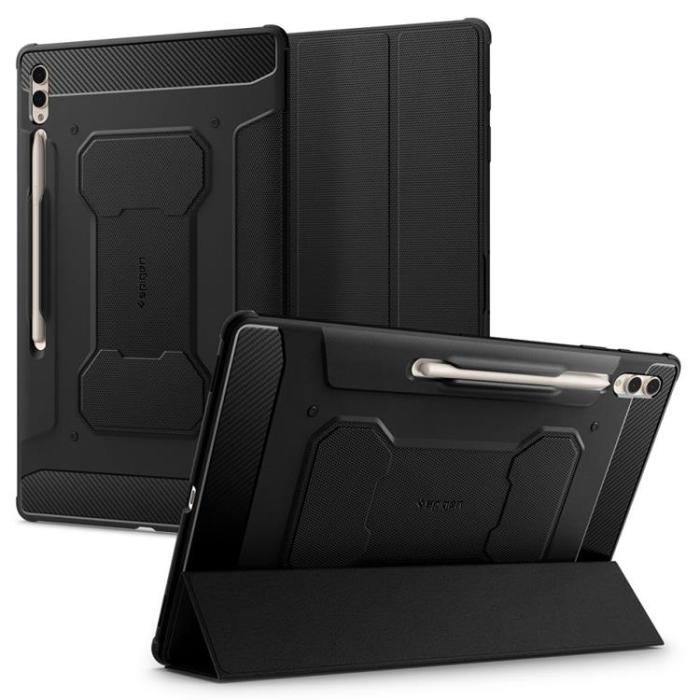 UTGATT - Spigen Galaxy Tab S9 Ultra Fodral Rugged Armor Pro - Svart