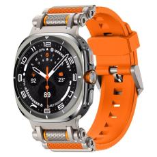 Boom of Sweden - Galaxy Watch Ultra (47mm) Armband Rotation Axis Silikon - Orange