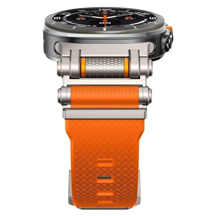 Boom of Sweden - Galaxy Watch Ultra (47mm) Armband Rotation Axis Silikon - Orange