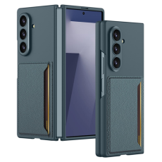 GKK - GKK Galaxy Z Fold 7 5G Mobilskal Slim Korthållare - Grön