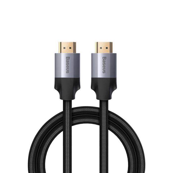 BASEUS - Baseus Enjoyment HDMI Kabel 0.75 m - Mörkgrå