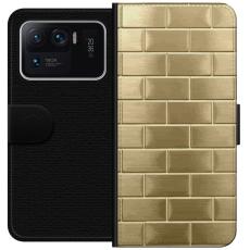 iSecrets - Pl&aring;nboksfodral till Xiaomi Mi 11 Ultra med Gyllene Murstenar