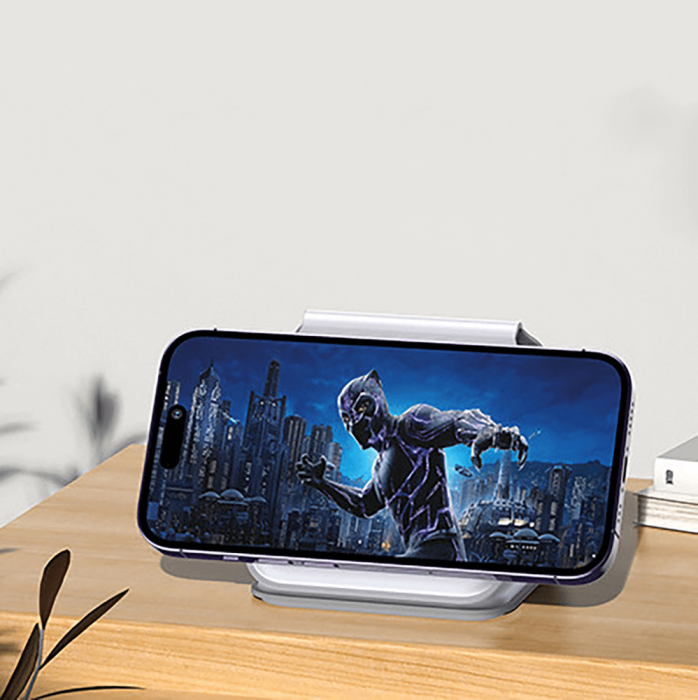 Dudao - Dudao 3-in-1 Trådlös Laddare Induktionsladdare 15W - Vit