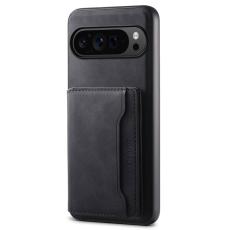 DENIOR - DENIOR D13 Google Pixel 9 Pro Fodral Konstl&auml;der Svart