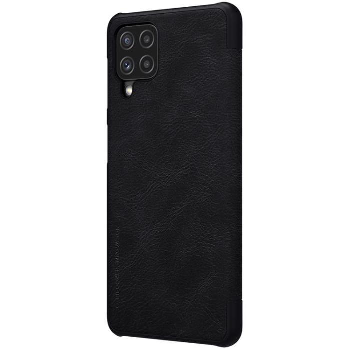 Nillkin - Nillkin Qin Läder Fodral Galaxy A22 4G - Svart