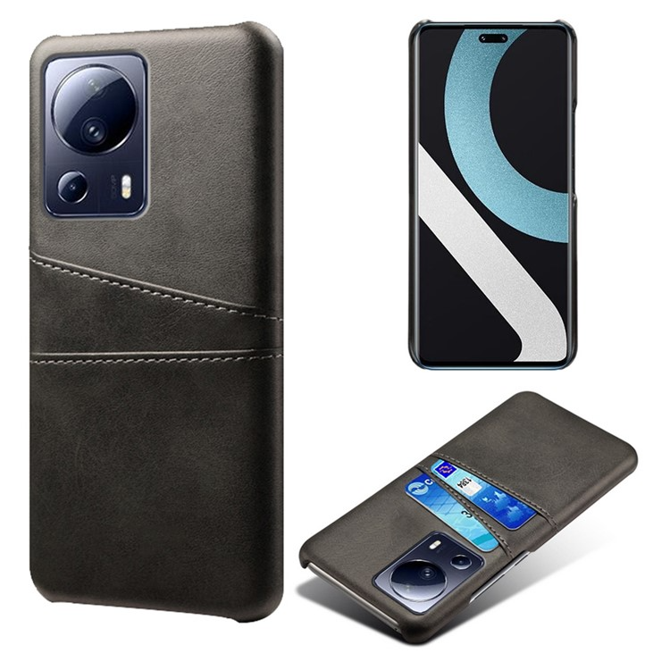 Xiaomi 13 Lite Mobilskal Korthållare PU-Läder - Svart | 2353 | AlltMobil