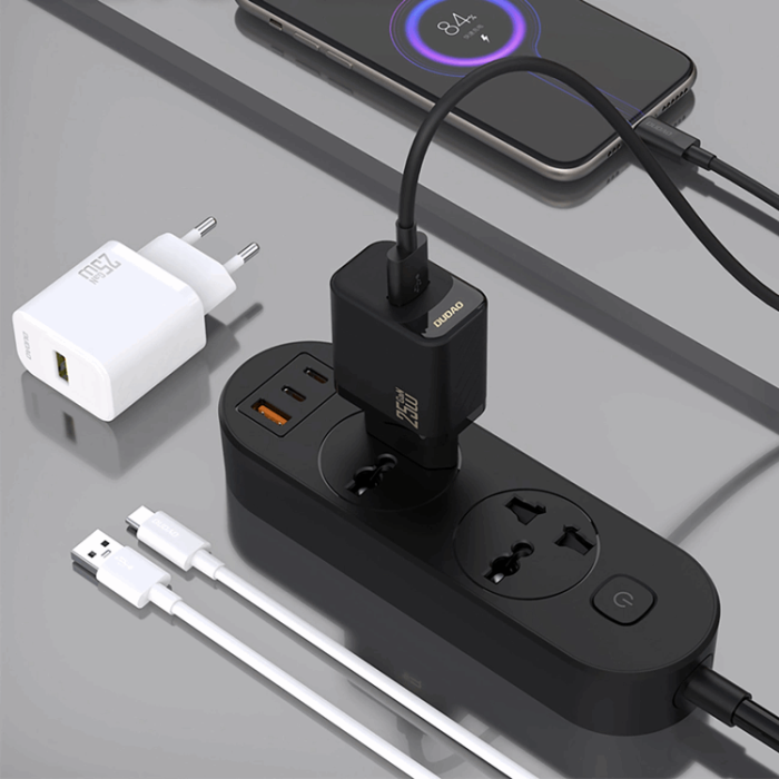 Dudao - Dudao Snabbladdare 25W A27S GaN USB-A - Vit