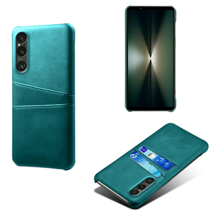A-One Brand - Sony Xperia 1 VII Mobilskal med Dual Kortfack - Grön
