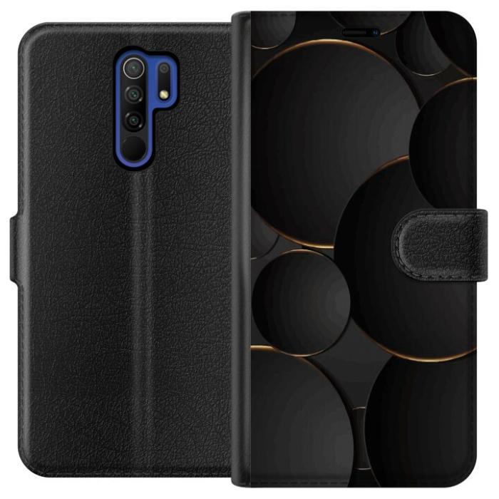 iSecrets - Plånboksfodral till Xiaomi Redmi 9 med Lyxig Cirklar