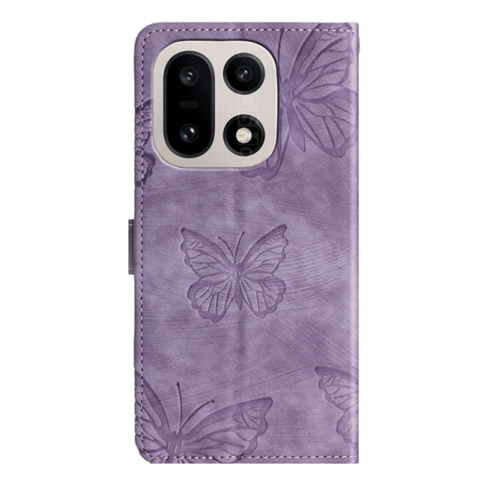 A-One Brand - OnePlus 15 5G Konstläder Plånboksfodral Butterfly Skin-Touch