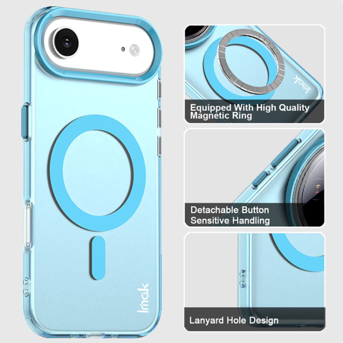 Imak - IMAK iPhone 17 Air Mobilskal MagSafe Anti Drop - Blå