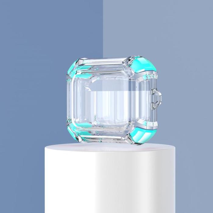 OEM - Dual TPU Skal Airpods 3 - Turkos