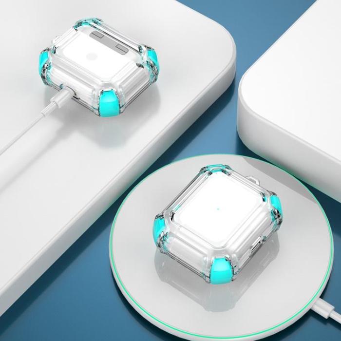 OEM - Dual TPU Skal Airpods 3 - Turkos