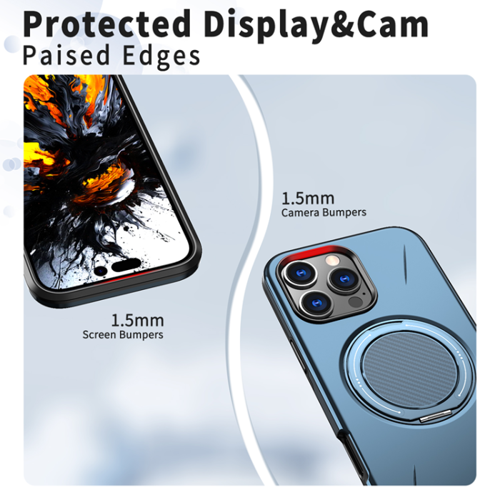 A-One Brand - iPhone 16 Pro Max Mobilskal MagSafe Rotating Kickstand