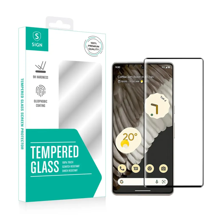 Taltech - SiGN Google Pixel 7 Pro Härdat Glas Skärmskydd 2.5D
