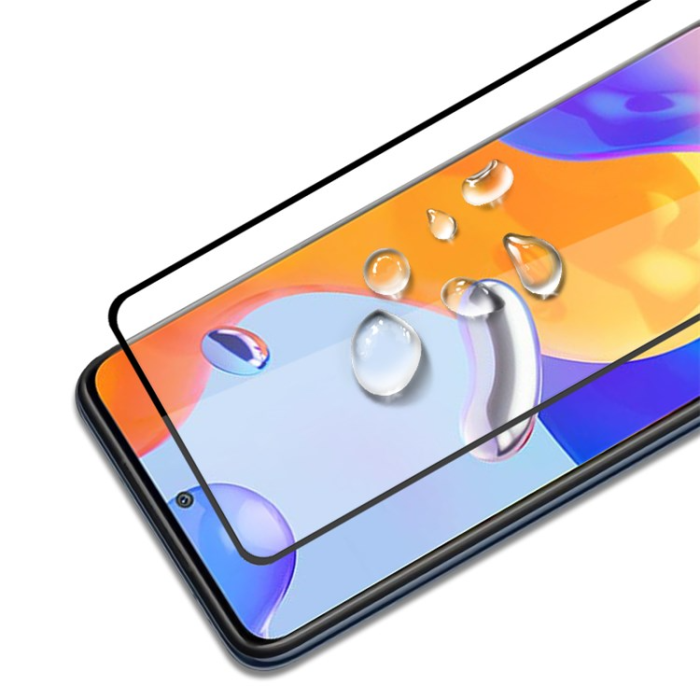OEM - [1-PACK] Xiaomi Redmi Note 11 Pro 4G/5G Härdat Glas Skärmskydd - Svart