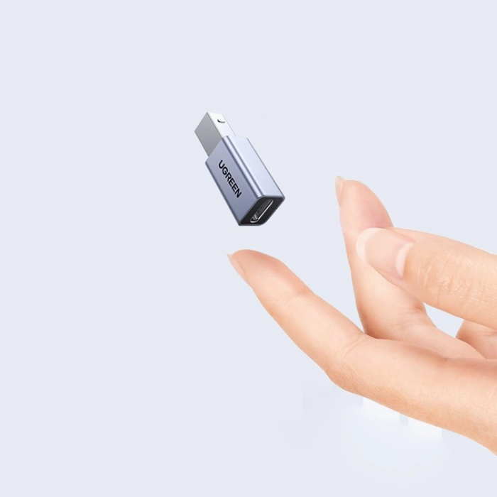 Ugreen - Ugreen Adapter USB Typ C - USB Typ B - Grå