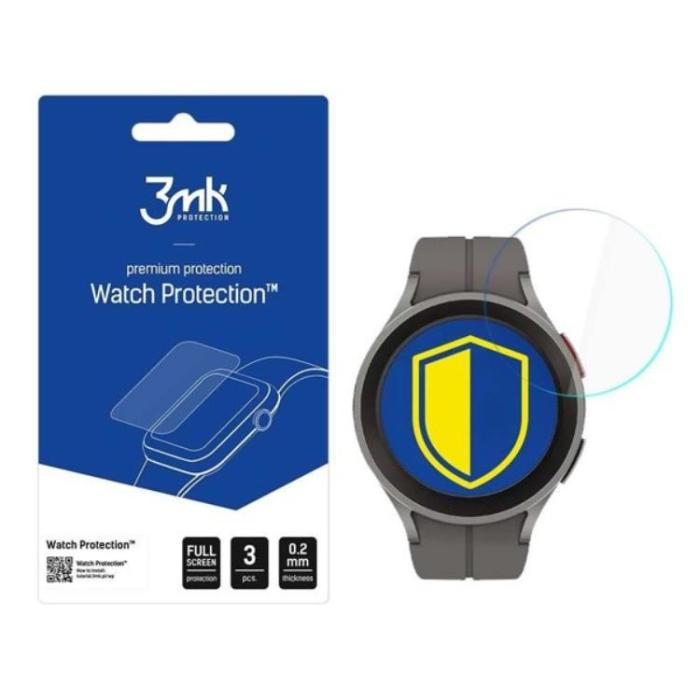 3MK - 3MK Galaxy Watch 5 Pro (45mm) Hybrid Okrossbart Glas FlexibleGlass