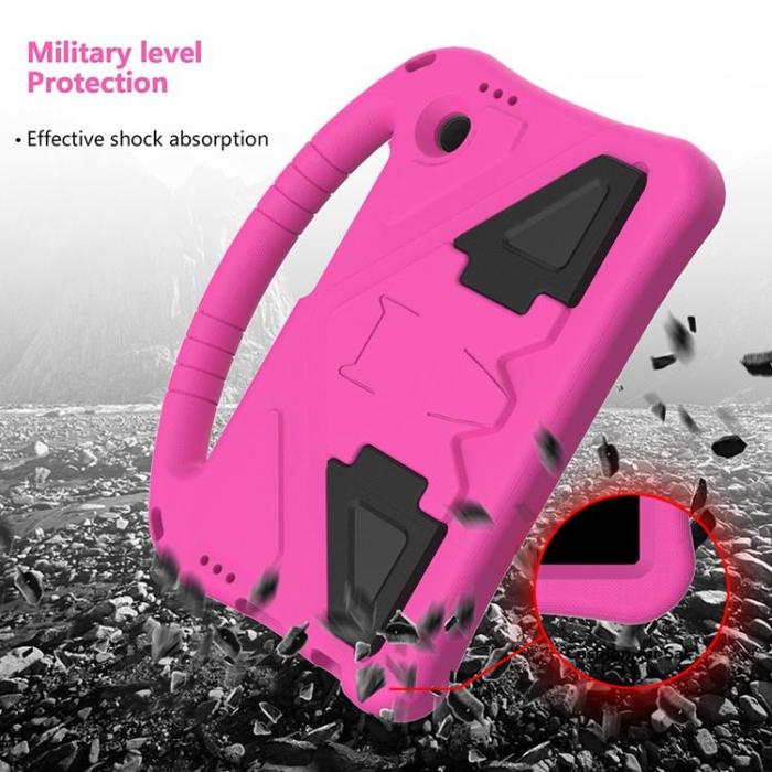 A-One Brand - Galaxy Tab A9 Skal Kickstand Shockproof - Ros