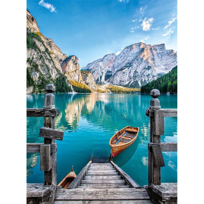 CLEMENTONI Pussel 500 Pcs CB High Quality Collection Braies Lake
