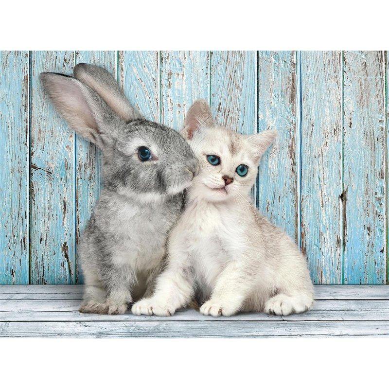 CLEMENTONI Pussel 500 Pcs CB High Quality Collection Cat & Bunny