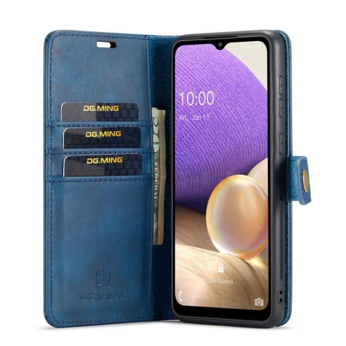 DG.MING - DG.MING Folio Flip Detachable Plånboksfodral Galaxy A33 5G - Blå